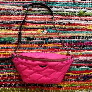 Zagdid and Voltaire Edie hot pink belt bag new